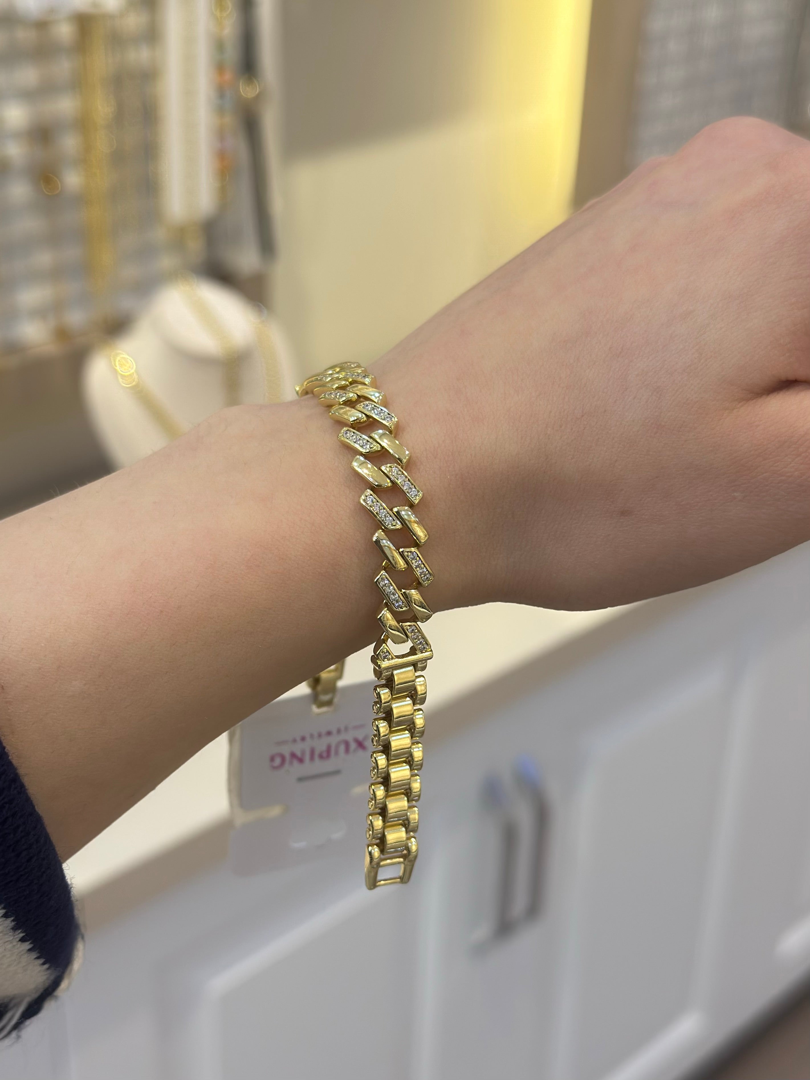 14K Xuping Gurmet Kordon Bileklik