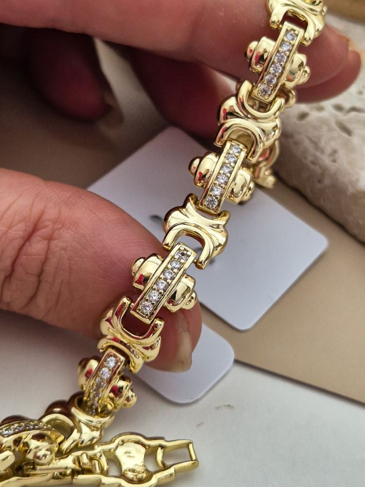 14K Xuping Kral Bileklik