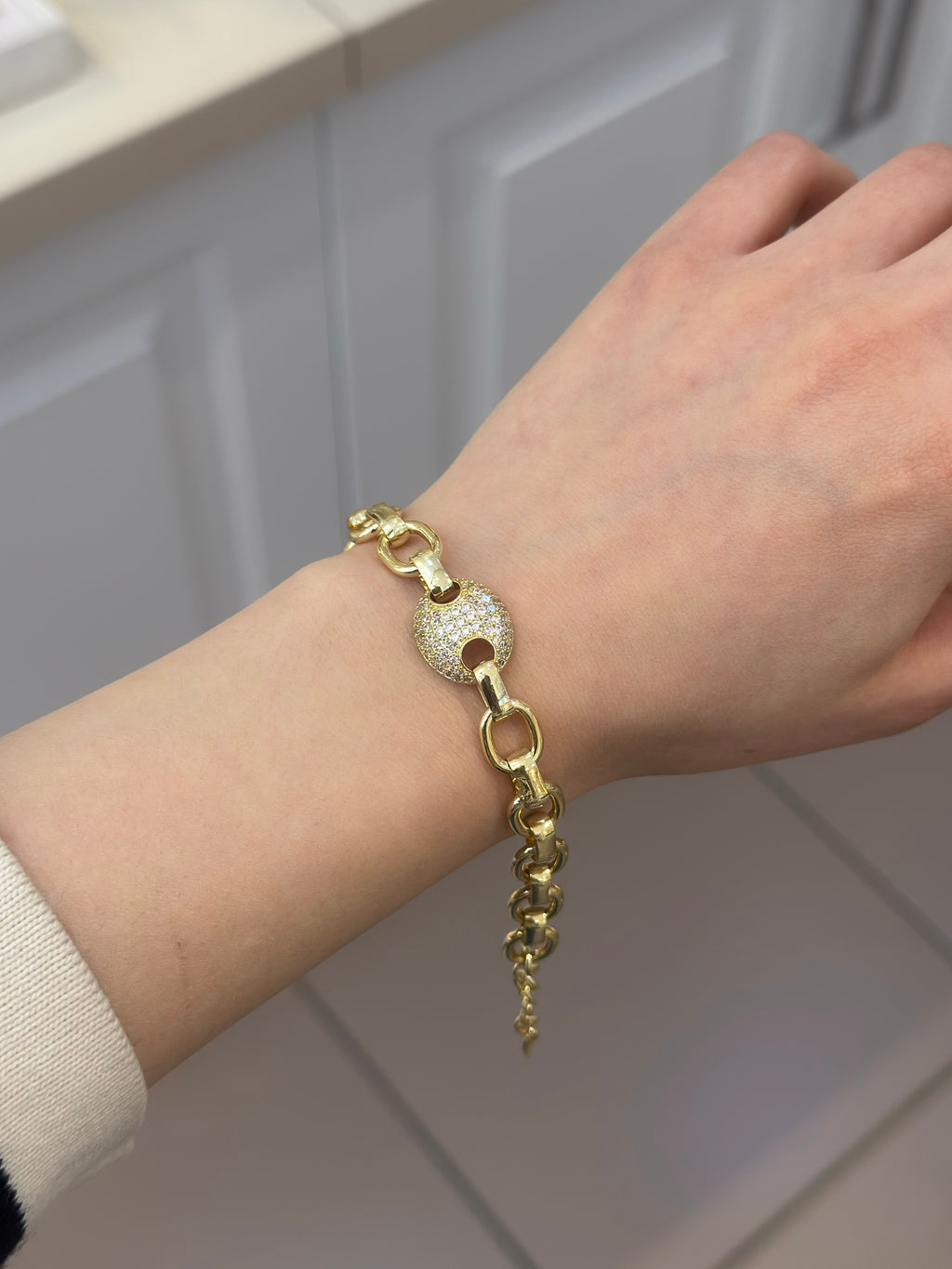 14K Kuyumcu Model Bileklik