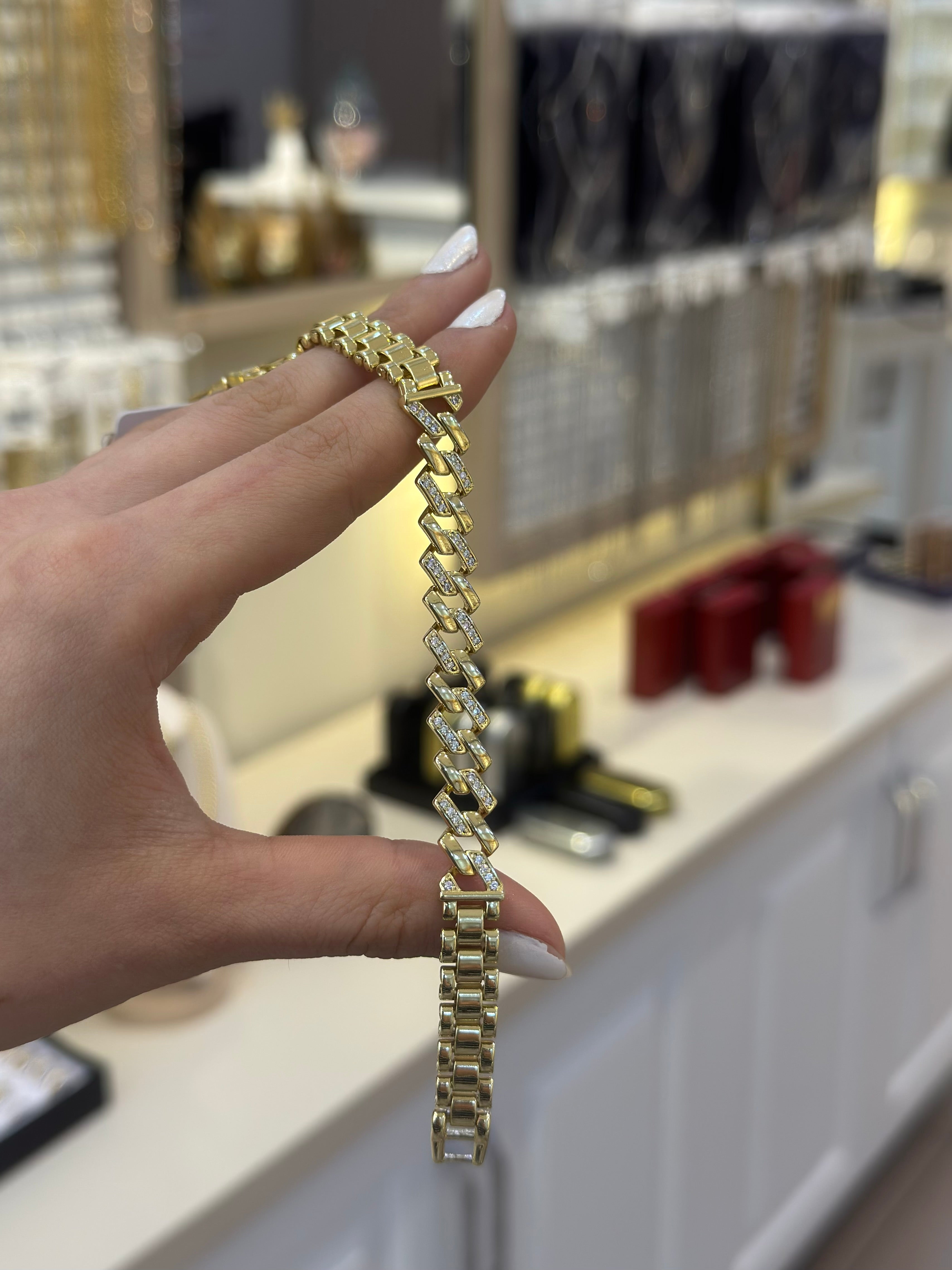 14K Xuping Gurmet Kordon Bileklik