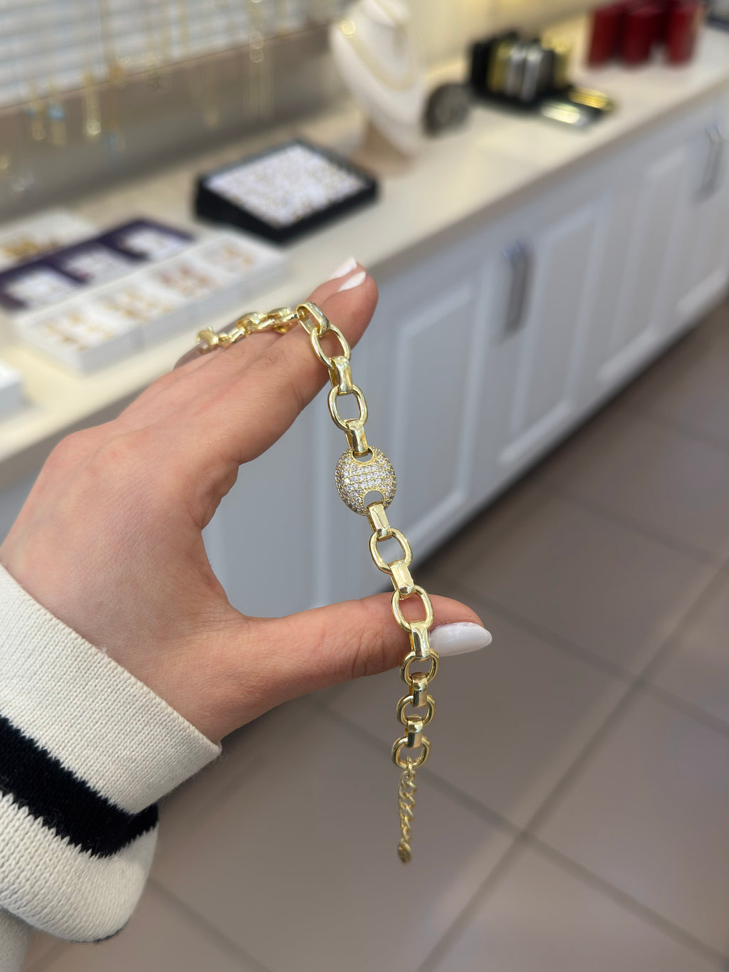 14K Kuyumcu Model Bileklik