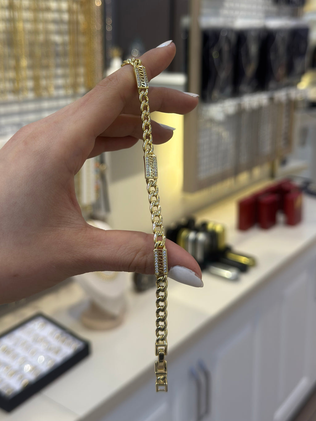 14K Xuping Yarım Gurmet Bileklik