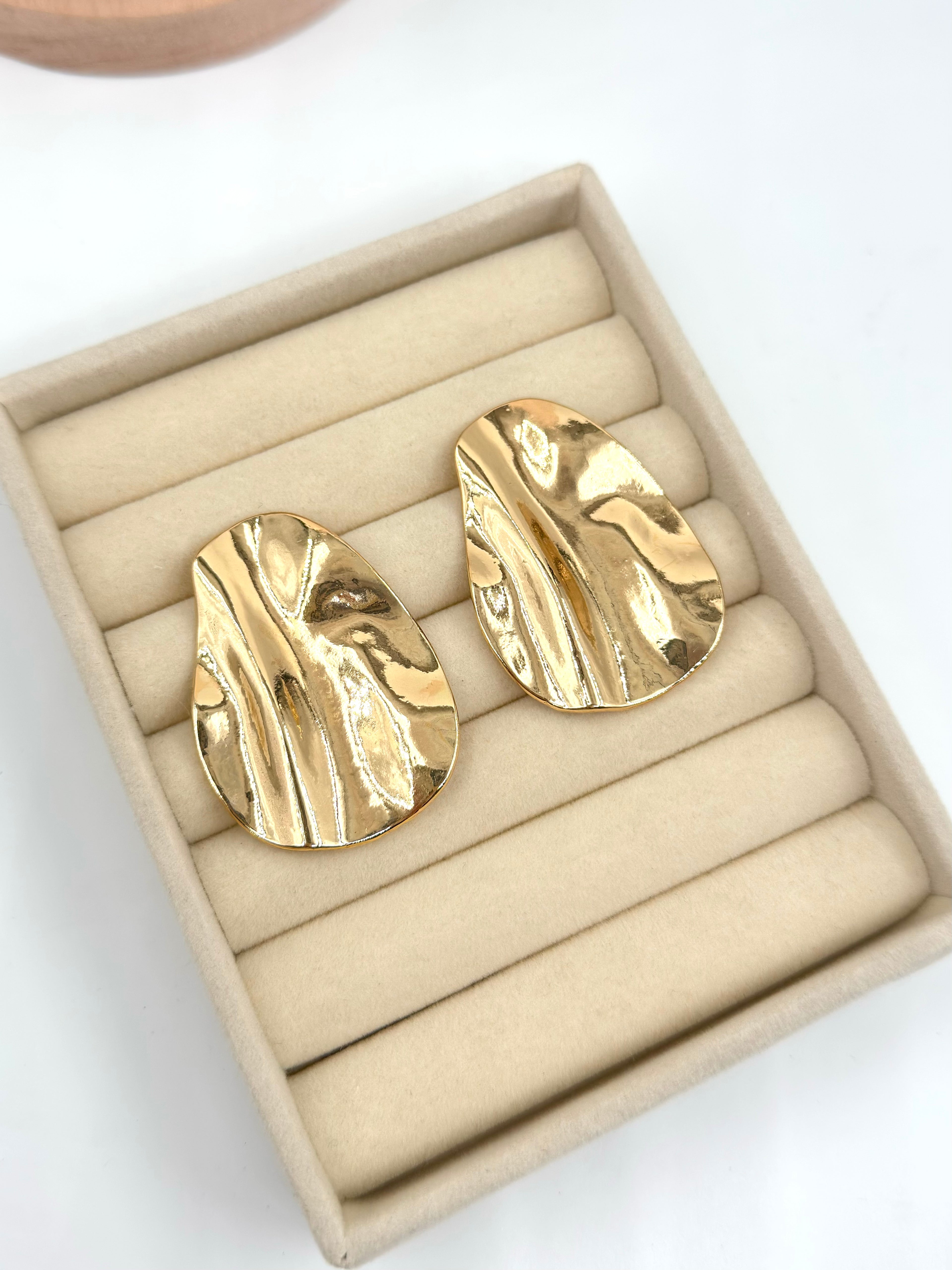 Plaka Gold Küpe