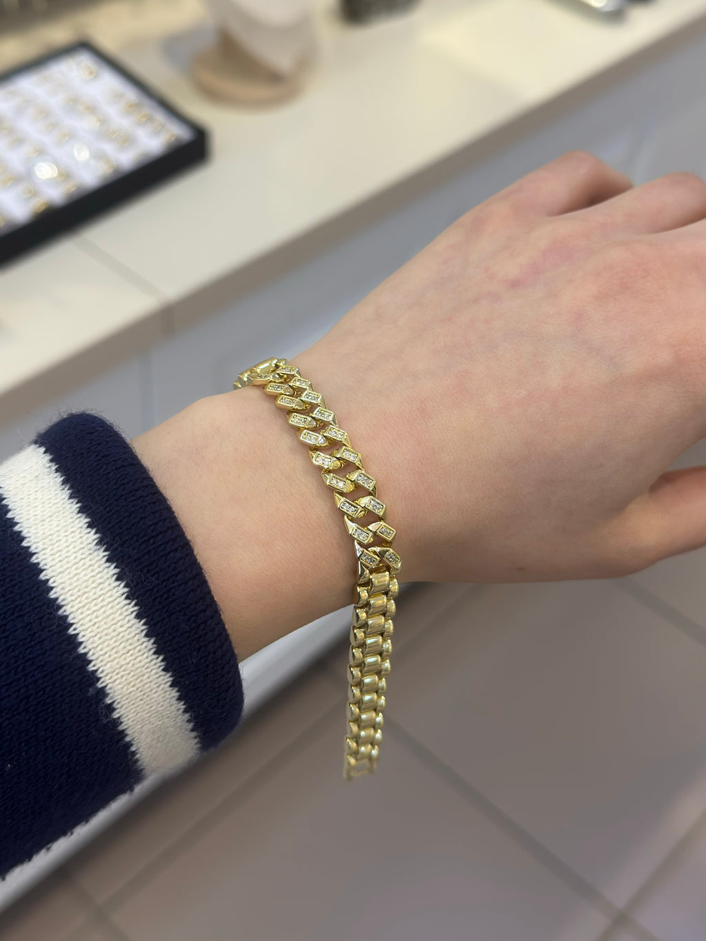 14K Xuping Gurmet Kordon Bileklik