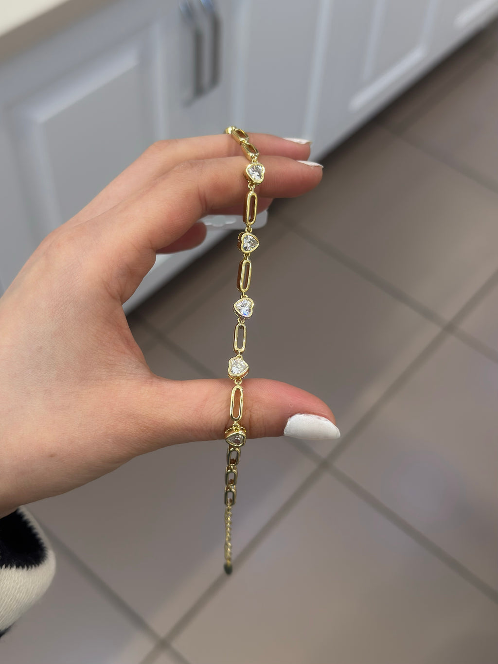 14K Xuping Kalp Model Bileklik
