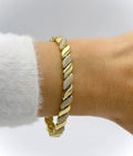 14K Xuping Helix Bileklik