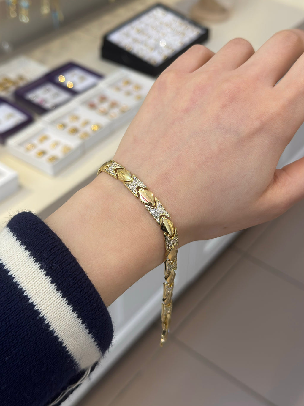 14K Xuping Kuyumcu Model Bileklik