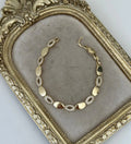 14K Xuping Oval Bakla Kesim Bileklik