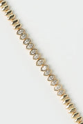 14K Xuping Oval Kesim Bileklik