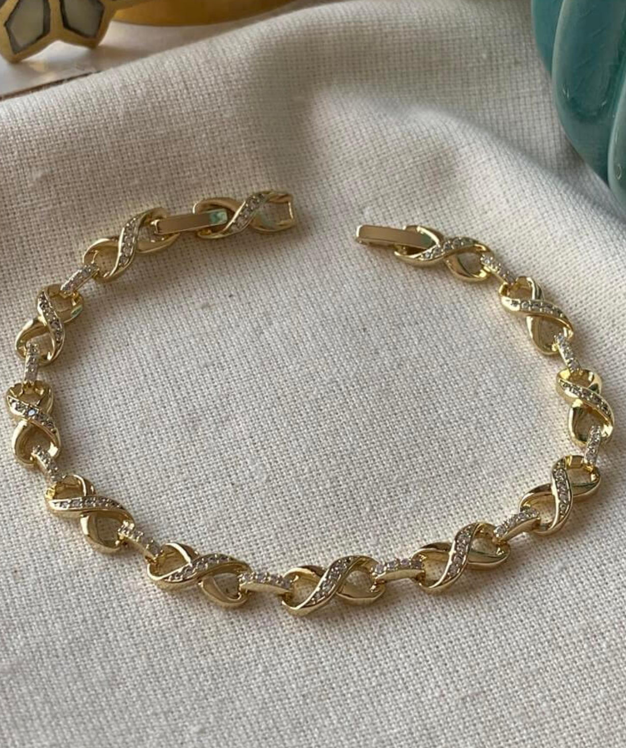 14K Xuping Sonsuzluk Bileklik