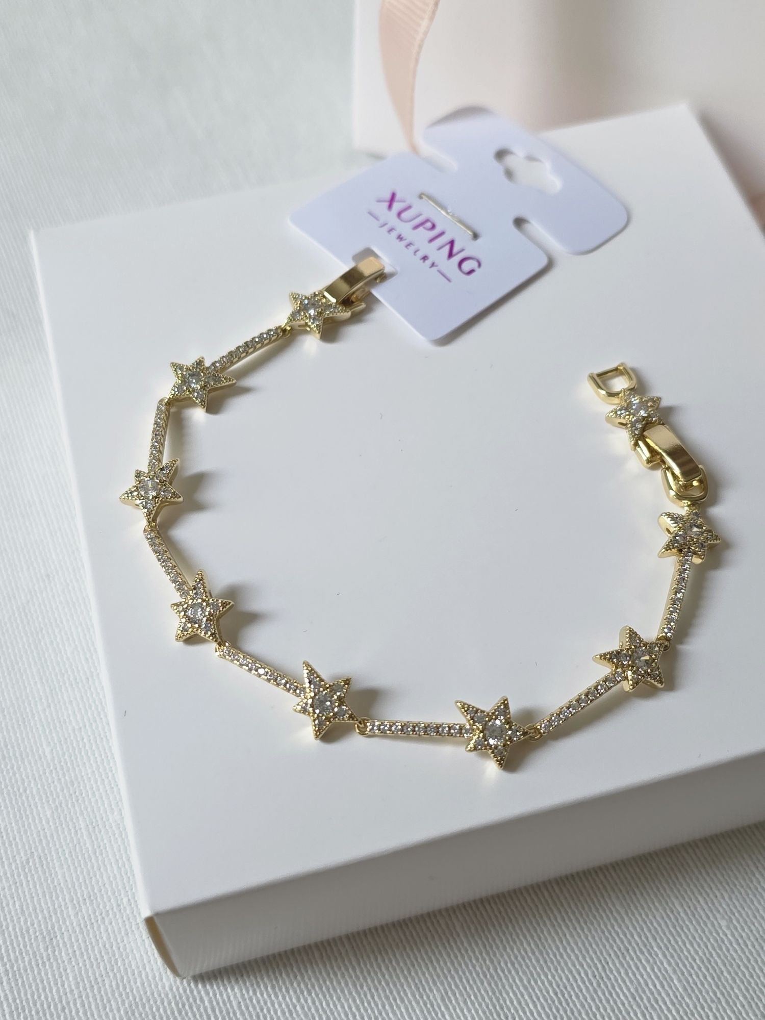 14K XUPİNG YILDIZ BİLEKLİK