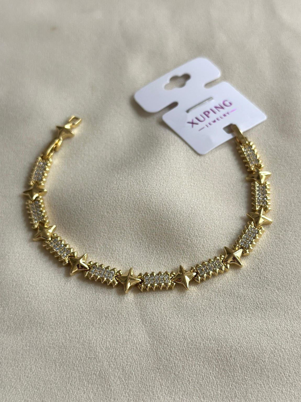 14K XUPİNG GOLD YILDIZ BİLEKLİK