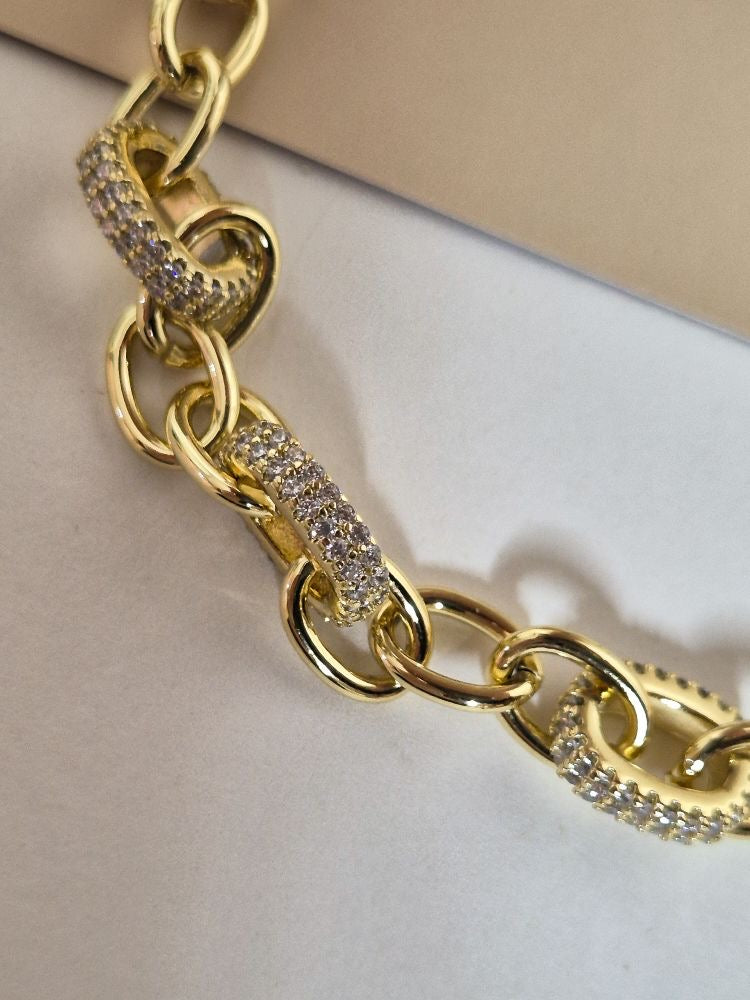 14K XUPİNG HOLLOY MODEL BİLEKLİK