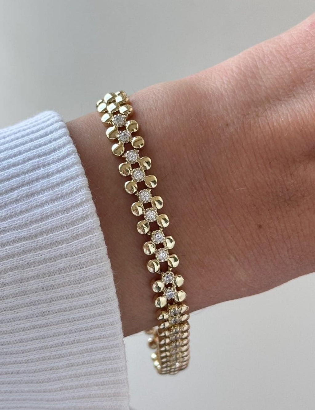 14K Xuping Kuyumcu Model Bileklik